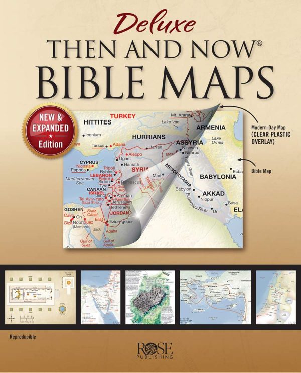 Deluxe Then and Now Bible Maps Hardcover - Rose Publishing - Image 5