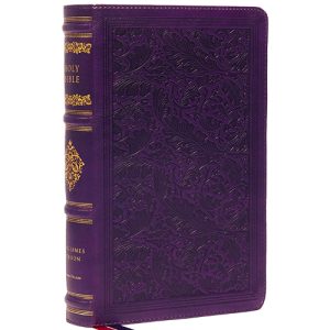 KJV Large Print Reference Bible, Red Letter, Comfort Print - Sovereign Collection