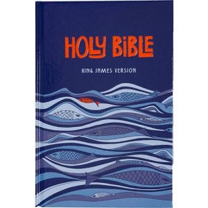 Blue Hardcover Kid's King James Version Bible