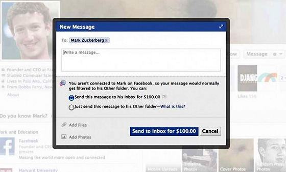 facebook-to-charge-100-dollars-to-send-messages