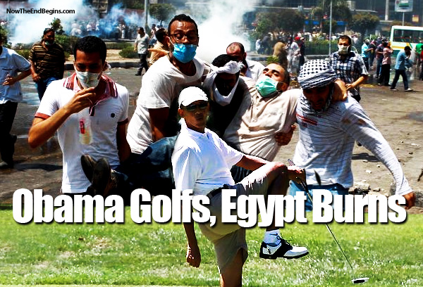 obama-golfs-nile-runs-red-egypt-burns-muslim-brotherhood