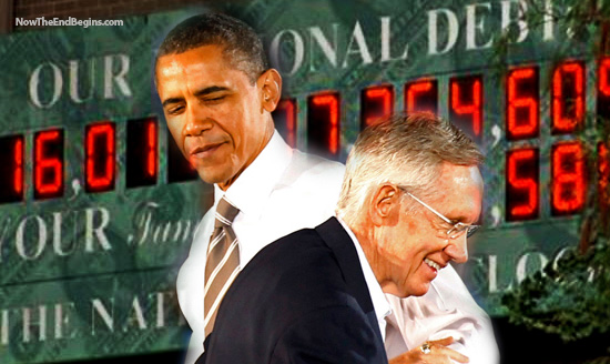 Barack Obama Harry Reid National Debt